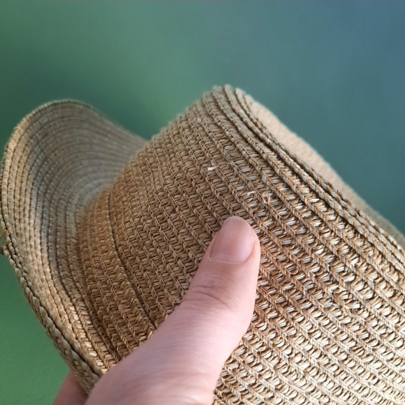 Kate Landry Straw Sun Hat - Picture 5 of 6